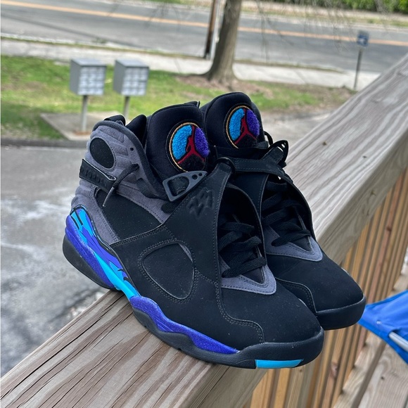 Jordan 8 Retro aqua - Picture 2 of 4